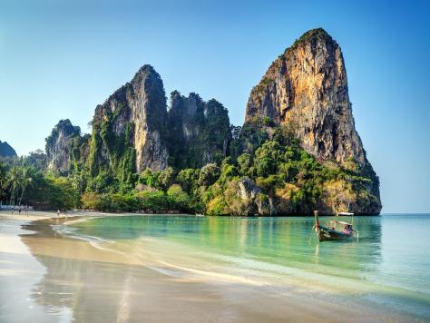 Railay Beach Experience the High Cliffs and Sloppy Vibes